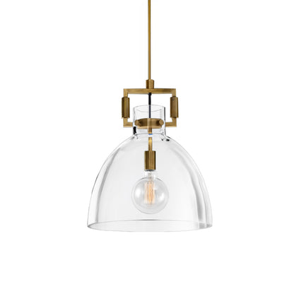 Glass Cloche Pendant Light