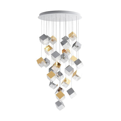 Ice Crystal Cube Pendant