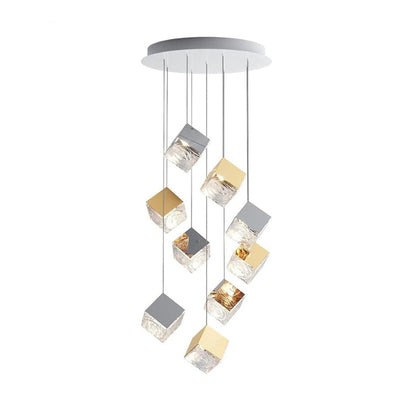 Ice Crystal Cube Pendant