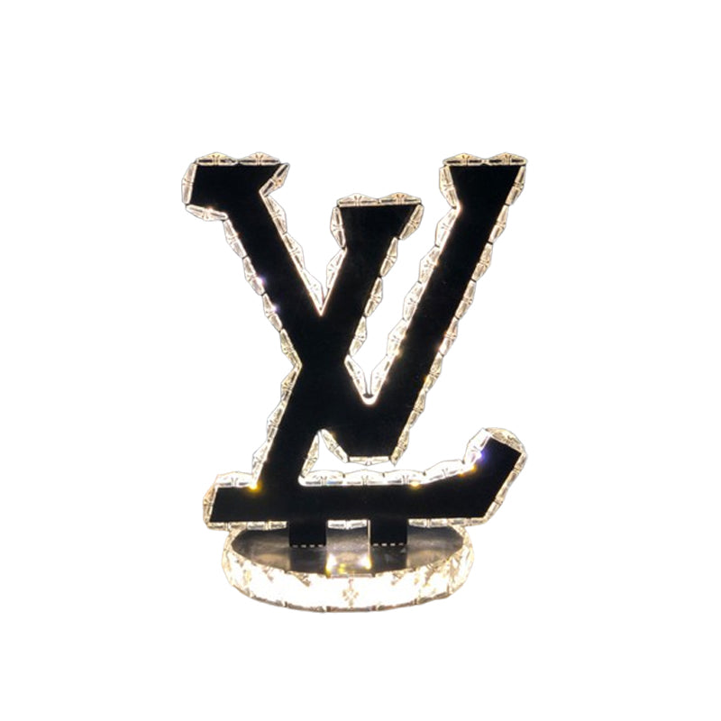 LV Crystal Table Lamp