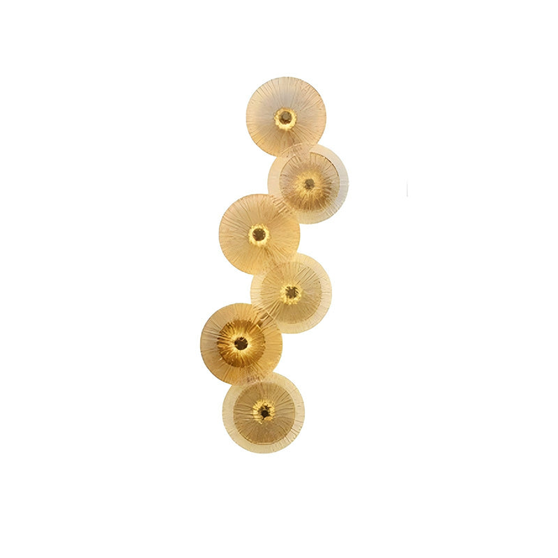 Lotus Leaf Glazed Sconce