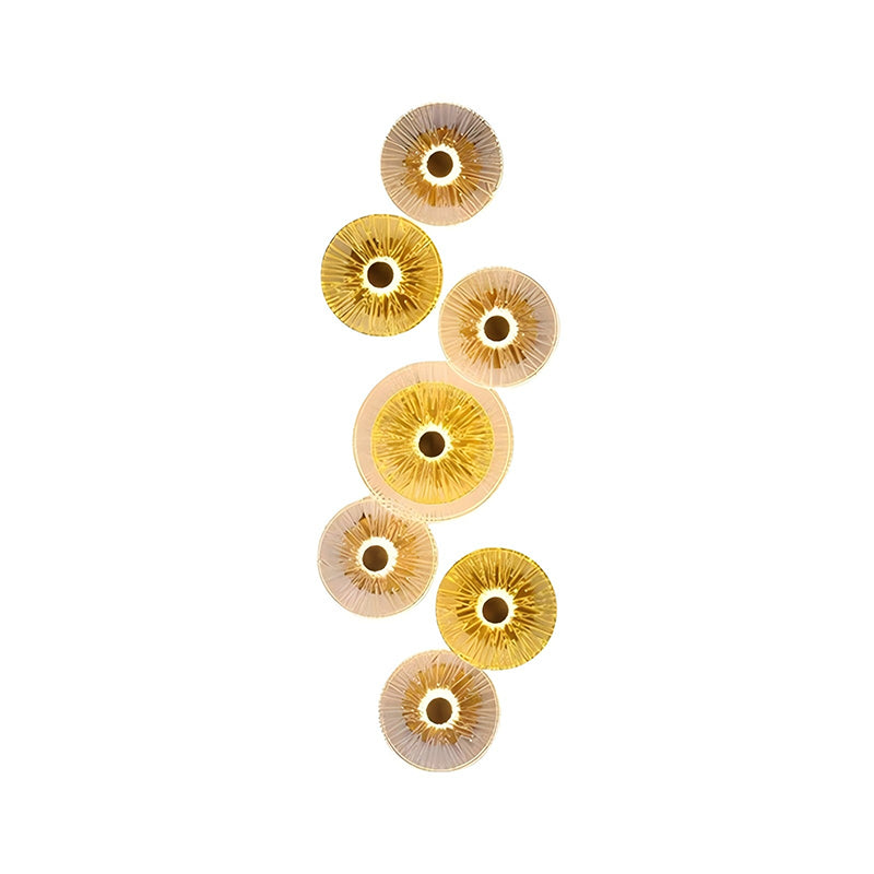 Lotus Leaf Glazed Sconce