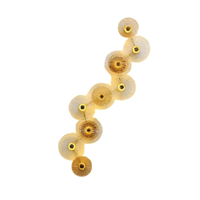 Lotus Leaf Glazed Sconce