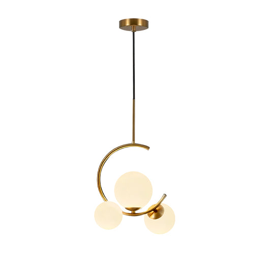 Meniscus Glass Pendant Lamp