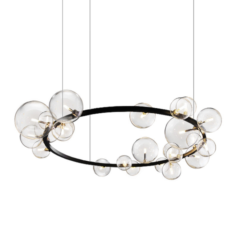 Odeon Bubbles Ring Chandelier