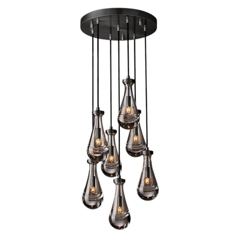 Raindrop Glass Pendant Light