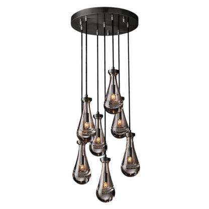 Raindrop Glass Pendant Light