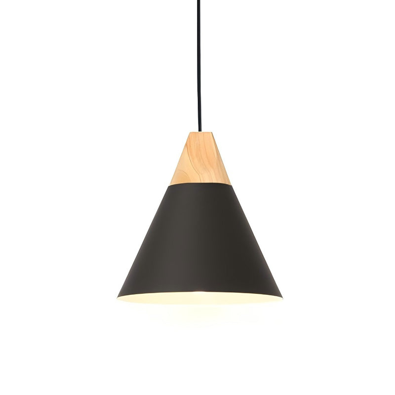 Solid Wood Macaron Pendant