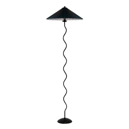 Squiggle Pleated Floor Lamp