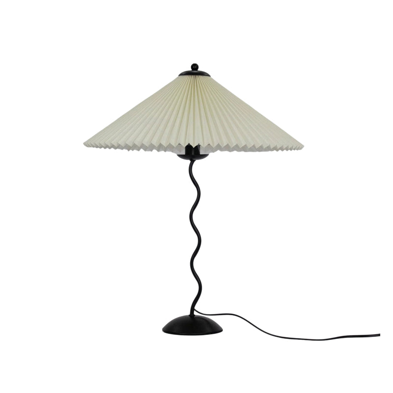 Squiggle Pleated Table Lamp