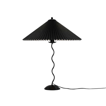 Squiggle Pleated Table Lamp