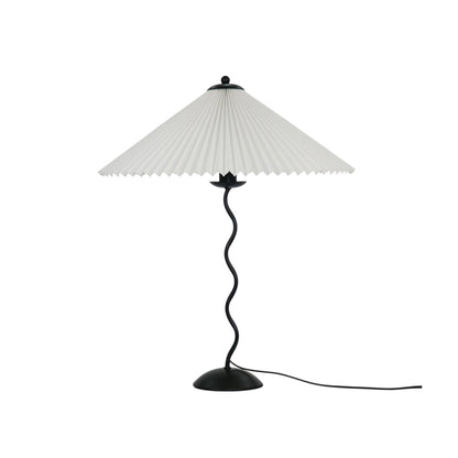 Squiggle Pleated Table Lamp