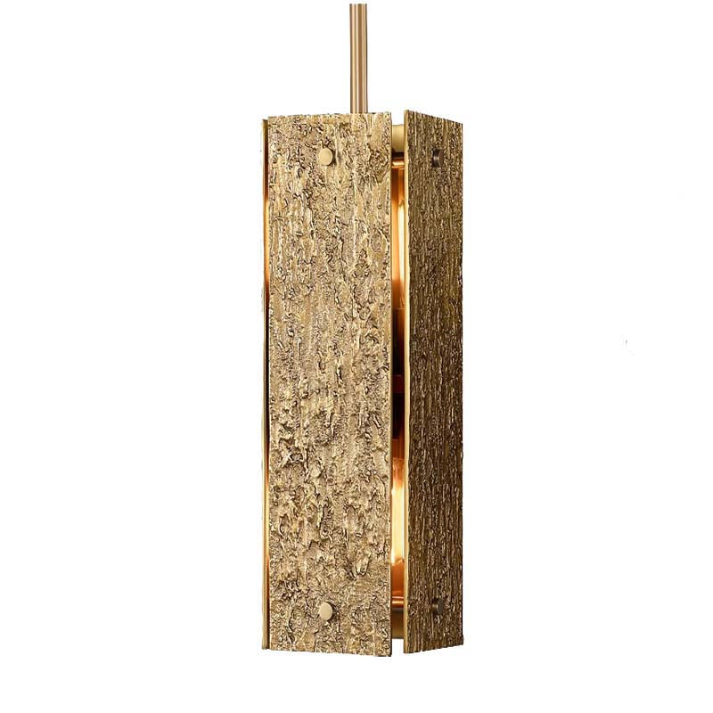 Textured Rectangular Pendant