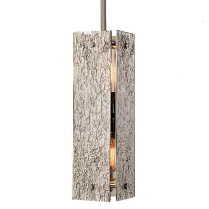 Textured Rectangular Pendant