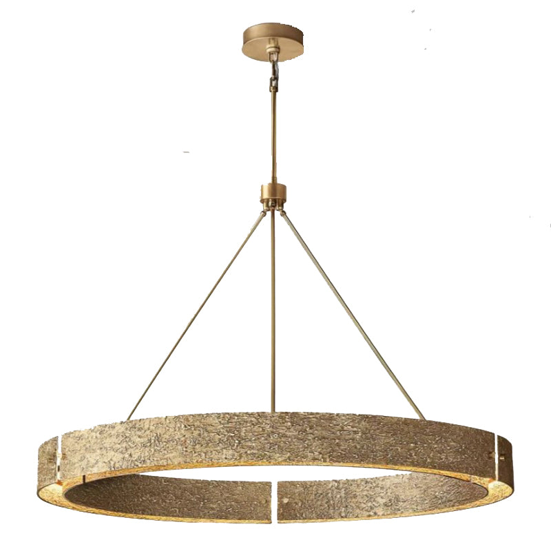 Textured Ring Chandelier