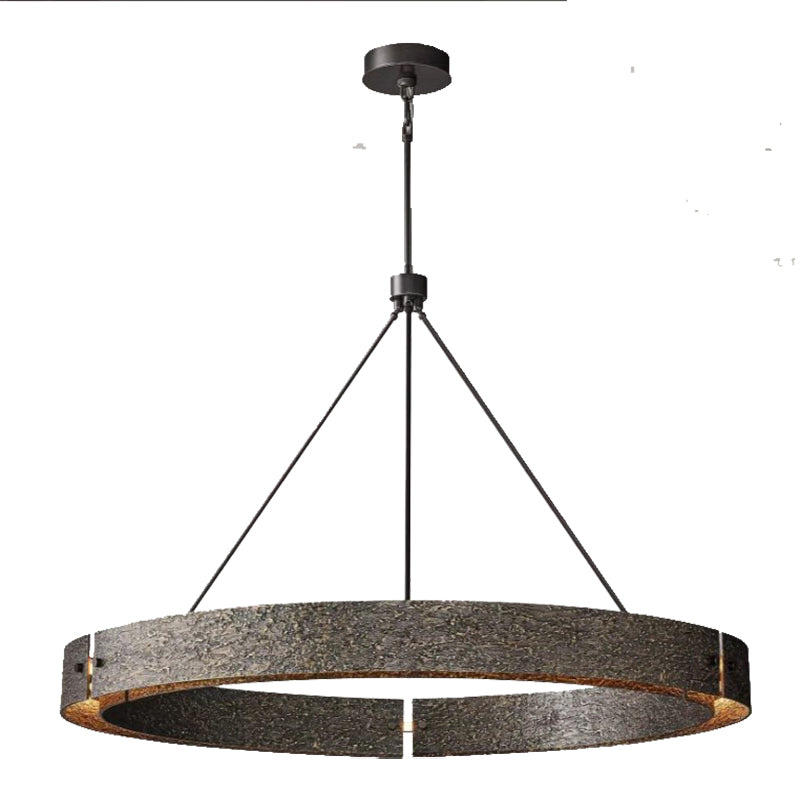 Textured Ring Chandelier