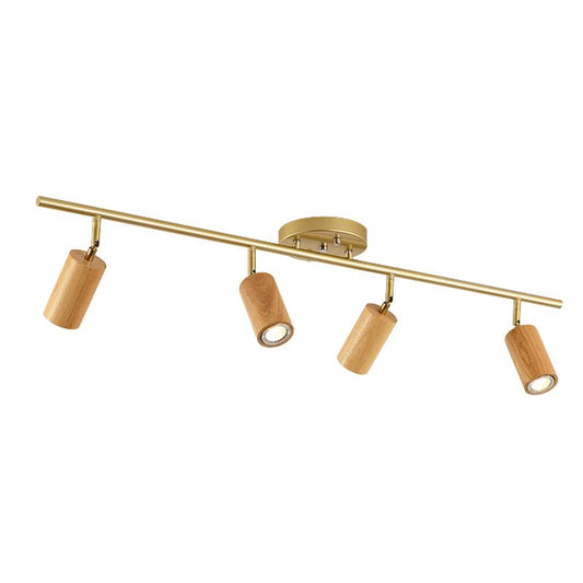 Wood Spotlight Track Light