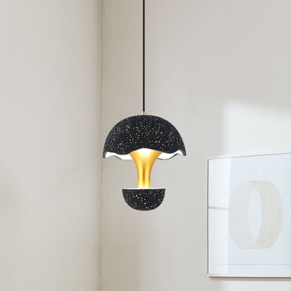 Cement Mushroom Pendant