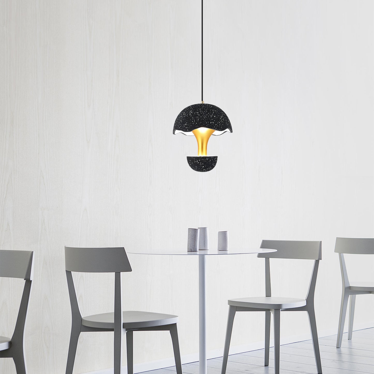 Cement Mushroom Pendant