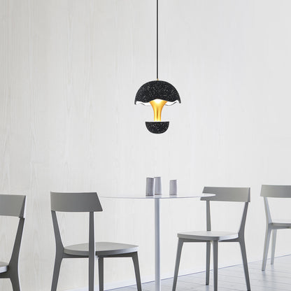 Cement Mushroom Pendant