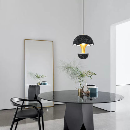 Cement Mushroom Pendant