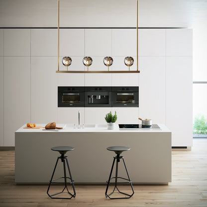 Crystal Ball Linear Chandelier