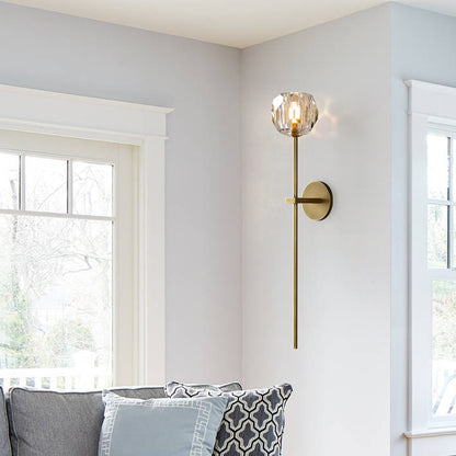 Crystal Ball Sconce
