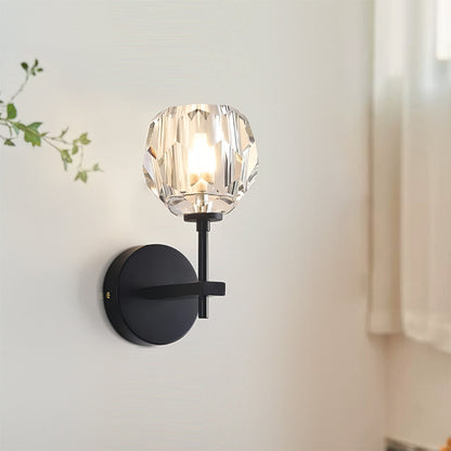 Crystal Glass Sconce