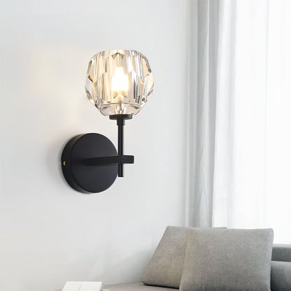 Crystal Glass Sconce