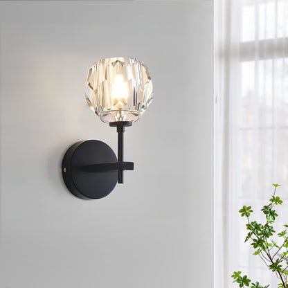 Crystal Glass Sconce