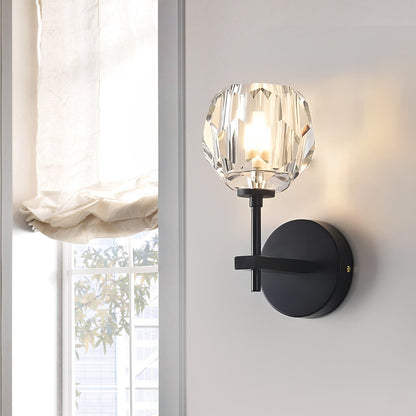 Crystal Glass Sconce
