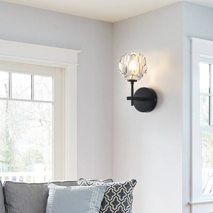 Crystal Glass Sconce