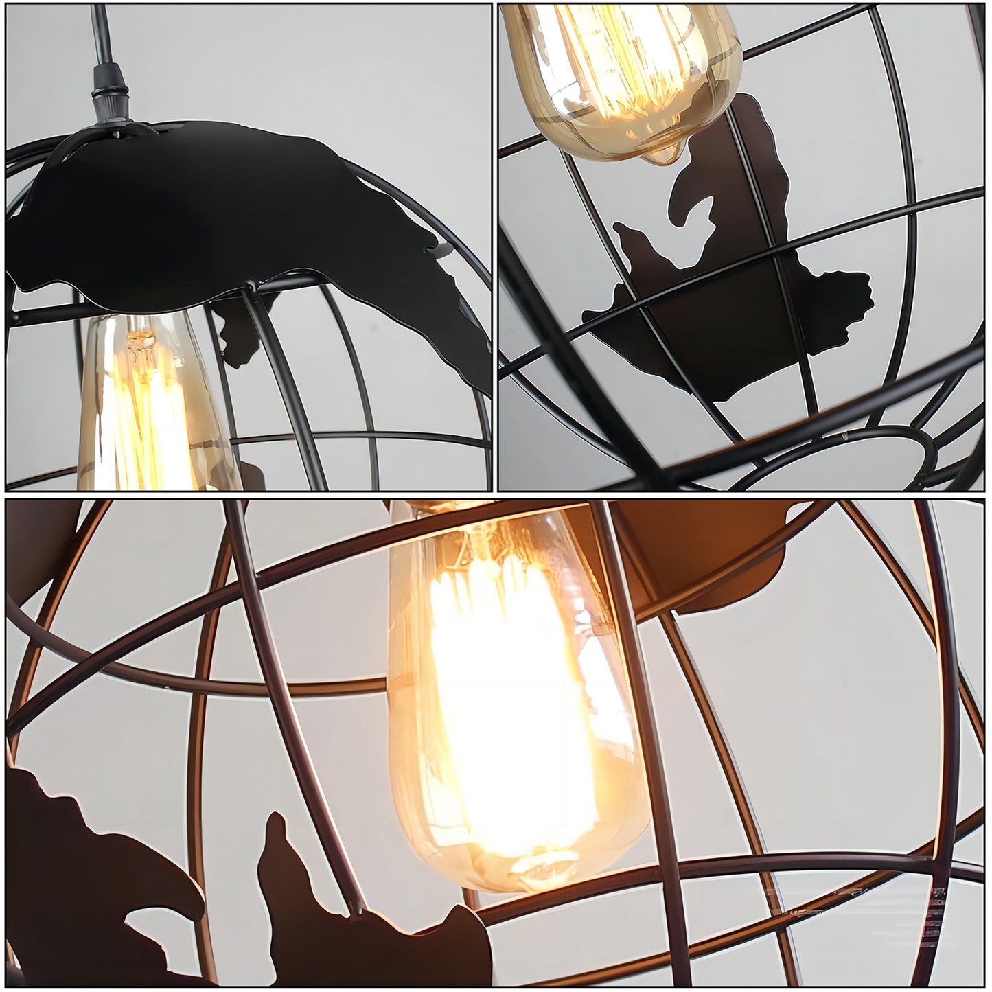 Earth Globe Pendant Lamp