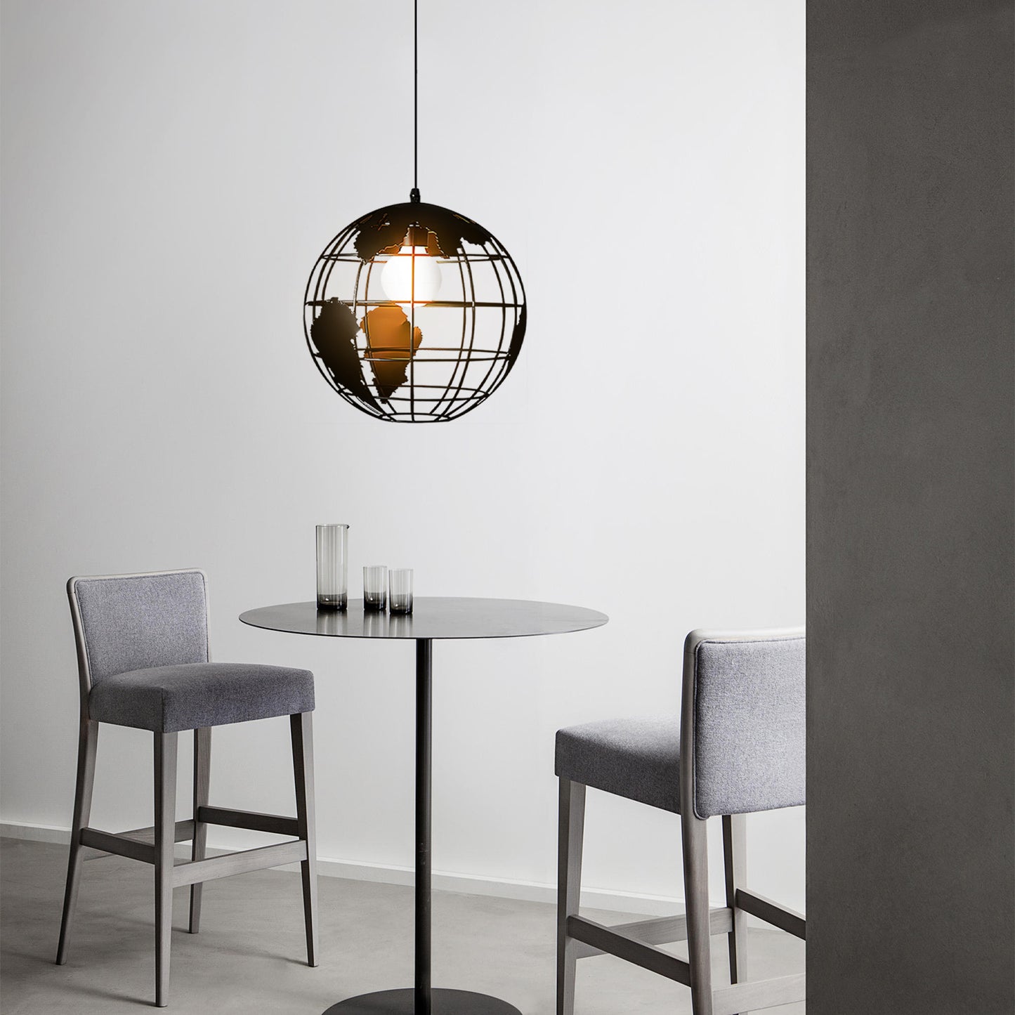 Earth Globe Pendant Lamp