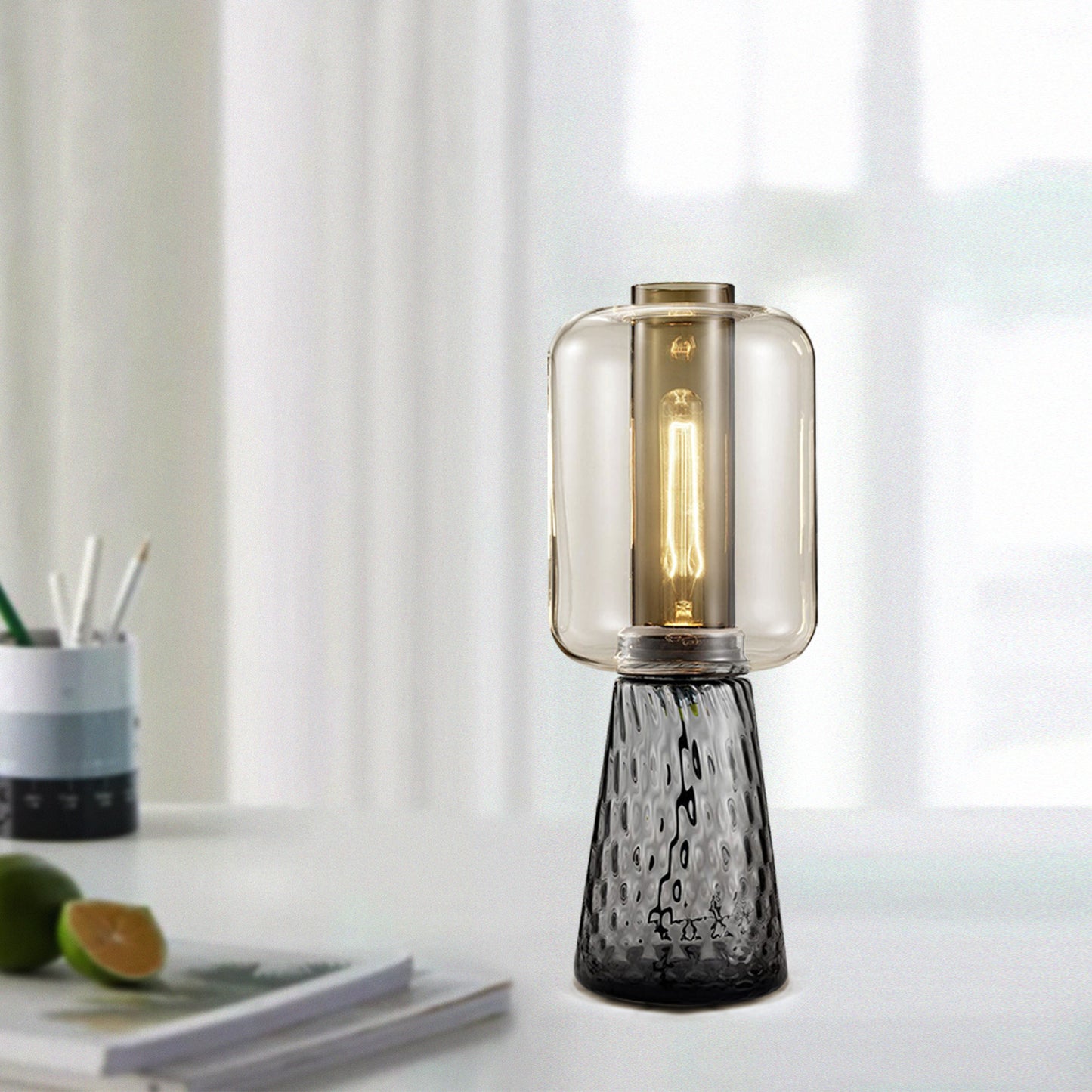 Ensemble Glass Table Lamp