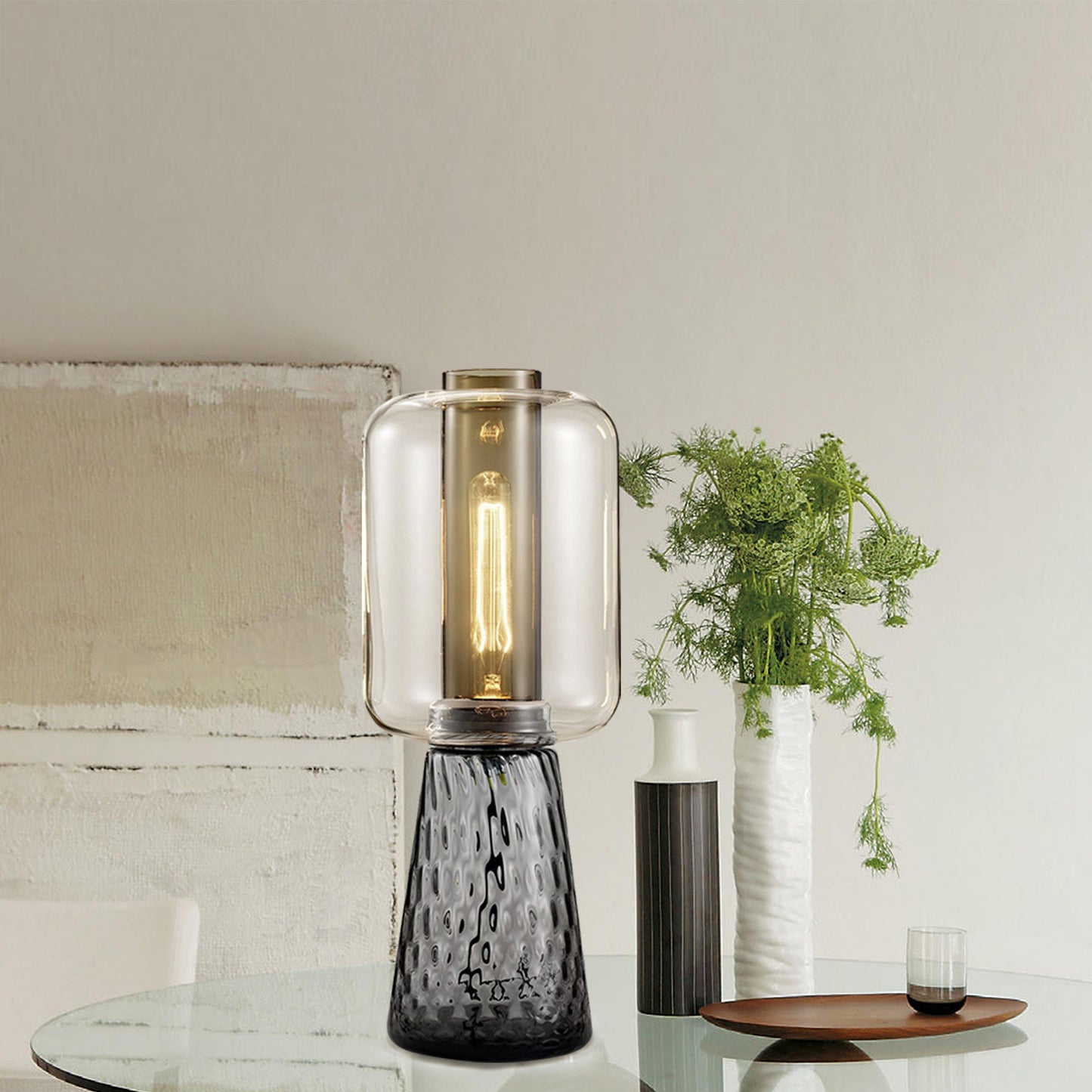 Ensemble Glass Table Lamp