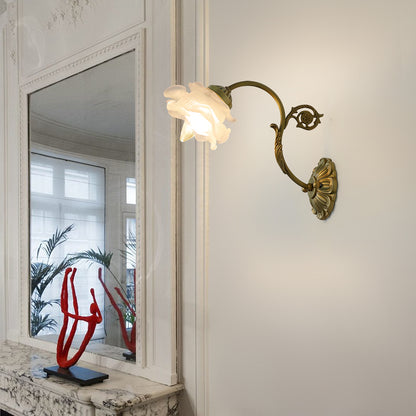 Flower Glass Sconce