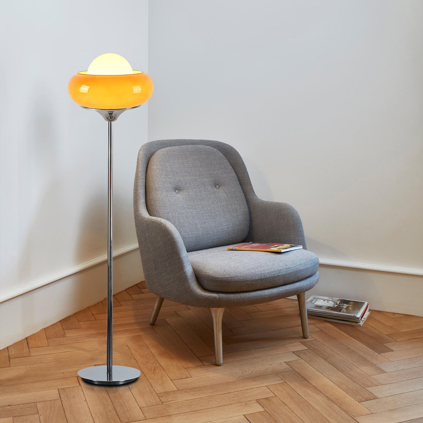 Harvey Bauhaus Floor Lamp