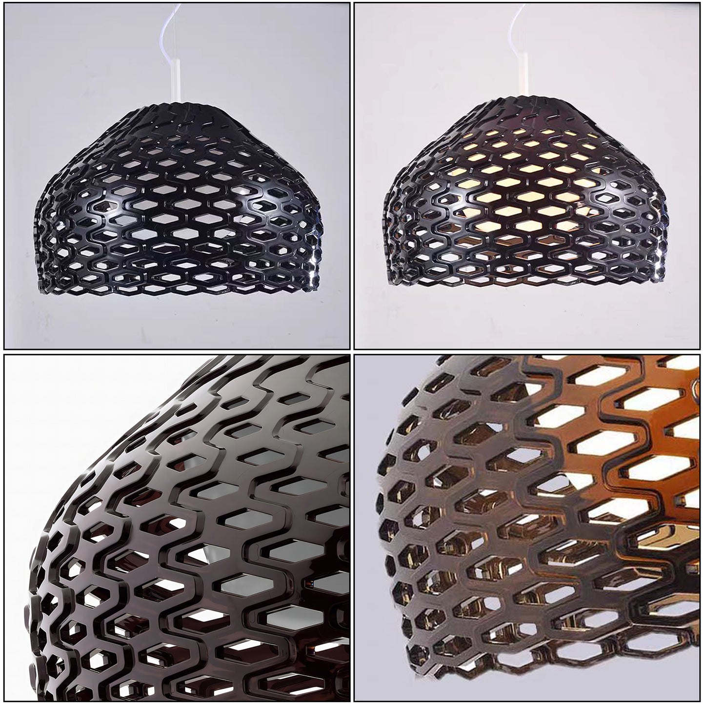 Hollow-Out Metal Pendant