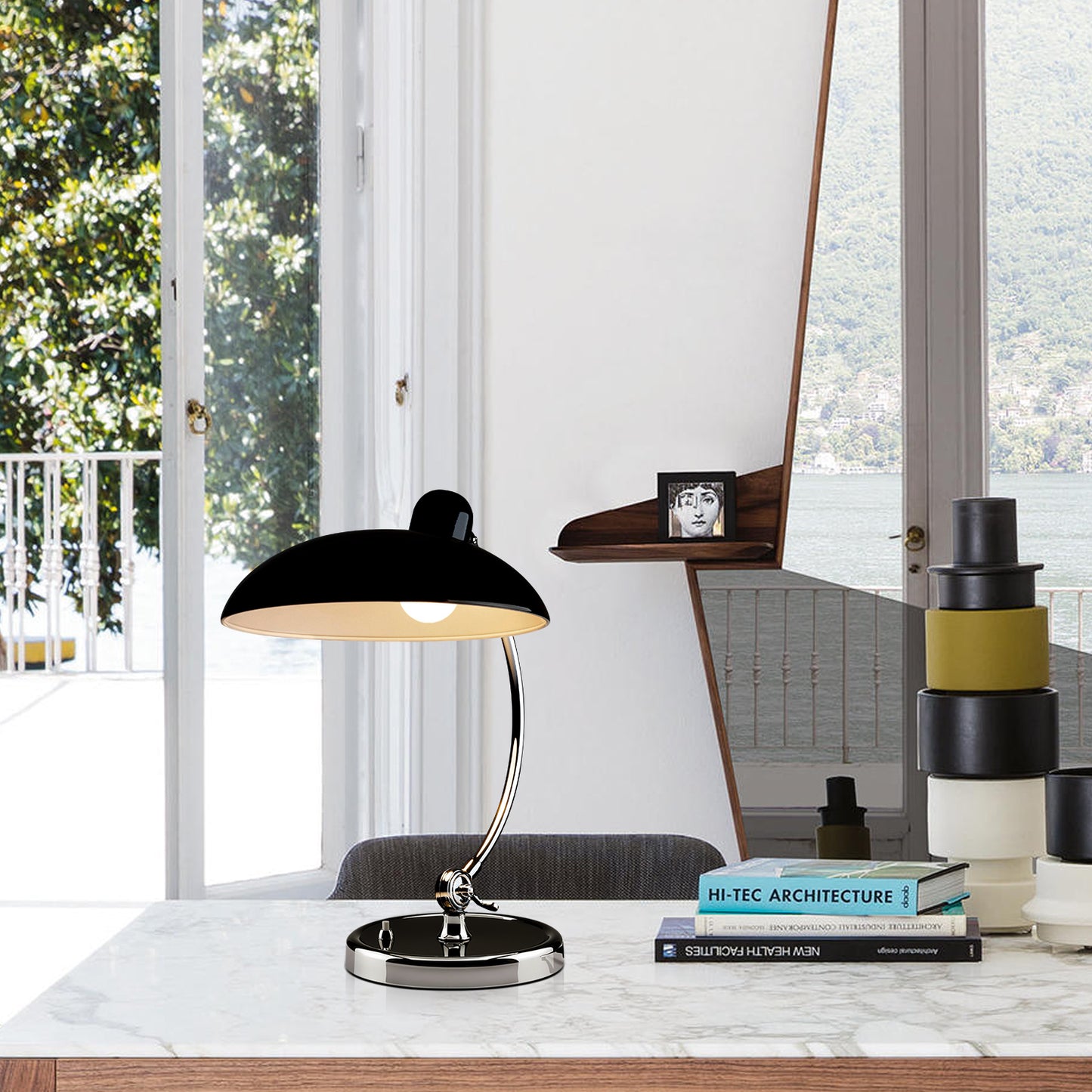 Idell Bauhaus Table Lamp