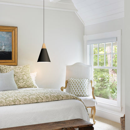 Solid Wood Macaron Pendant