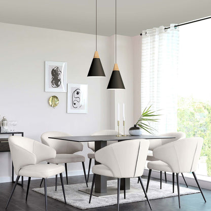 Solid Wood Macaron Pendant