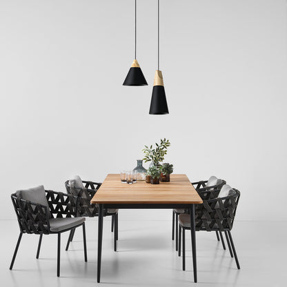 Solid Wood Macaron Pendant