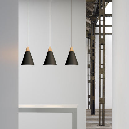 Solid Wood Macaron Pendant