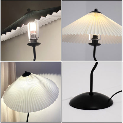 Squiggle Pleated Floor Lamp