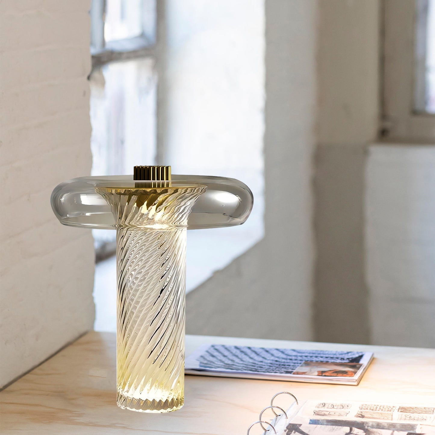 Stellar Glass Table Lamp