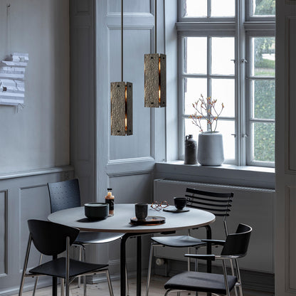 Textured Rectangular Pendant