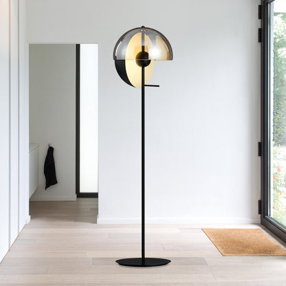 Theia Glass Floor Lamp