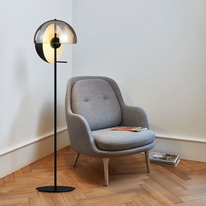 Theia Glass Floor Lamp