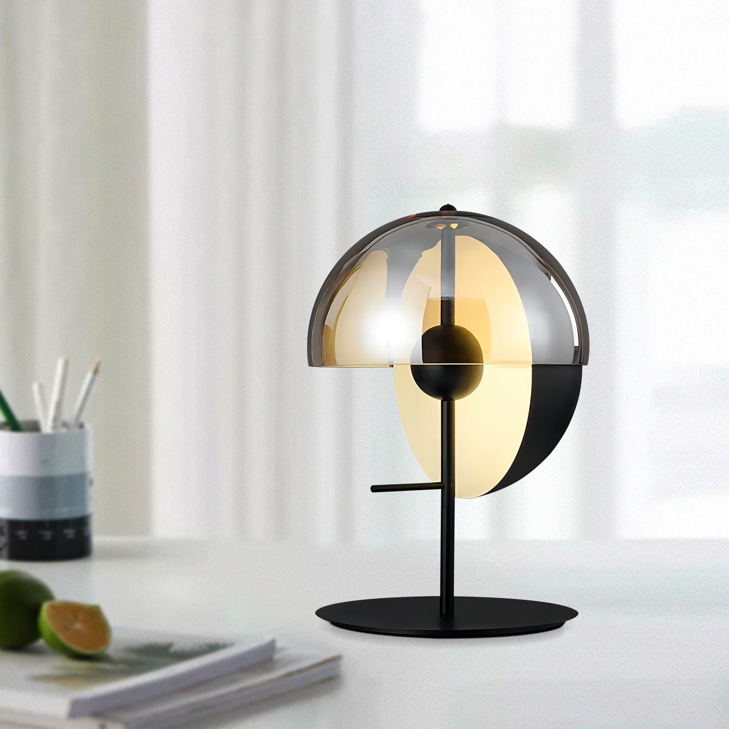 Theia Glass Table Lamp
